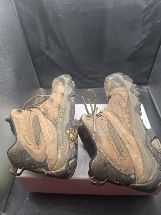 Merrell Men\'s Brown/Tan Trail Hiking Boots main image 7